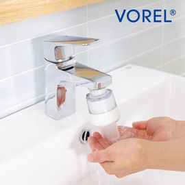 VOREL Bathroom Sink Tap Filter Micro Hole Water Saving Rust Removal _ Made in Korea